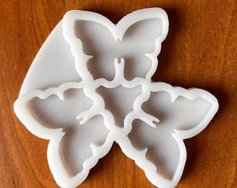 Butterfly Silicone Mold Set for Resin Jewelry, Keychain DIY Craft, Brooch Making Supply