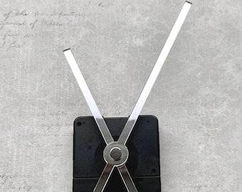 Mirrored Acrylic Clock Hands: Laser Cut Clock Part