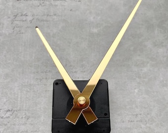 Mirrored Acrylic Clock Hands: Laser Cut Clock Part