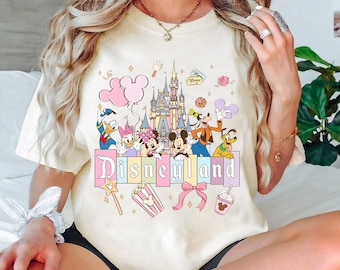 Mickey And Friends Disneyland Shirt, Retro Disneyland Shirt, Disneyland Trip Shirt, Disneyland Vacation Shirt, Disneyland Matching Shirt