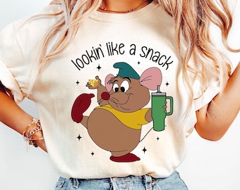 Gus Gus Looking Like A Snack Shirt, Cute Gus Gus Shirt, Cinderella Gus Gus Shirt, Disney Princess Shirt, WDW Magic Kingdom Tee, Girly Shirt