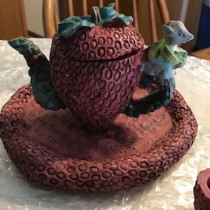 Strawberry  Toy Tea Set