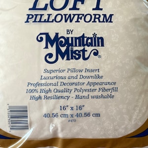 Pillow Form Insert