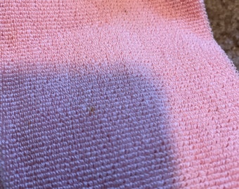 Pink Cross -Stitch Towels