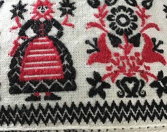 Vintage Embroidered Austrian Ribbon