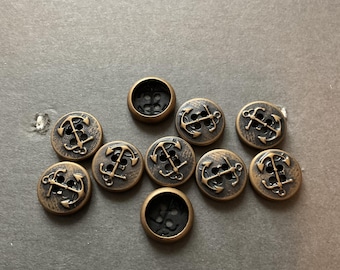 Anchor Button Lot