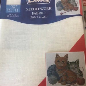 28 count Linen Cross Stitch Fabric