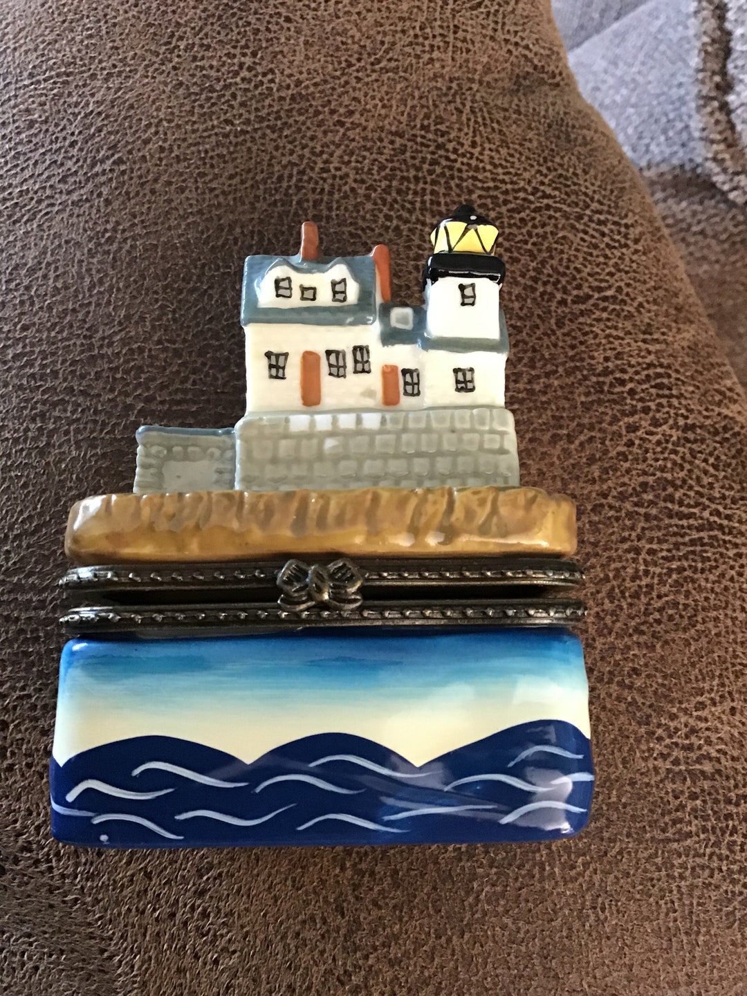 Lighthouse Trinket Box Etsy