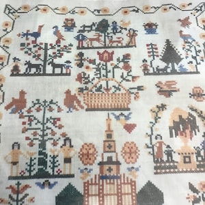 Cross Stitch Sampler