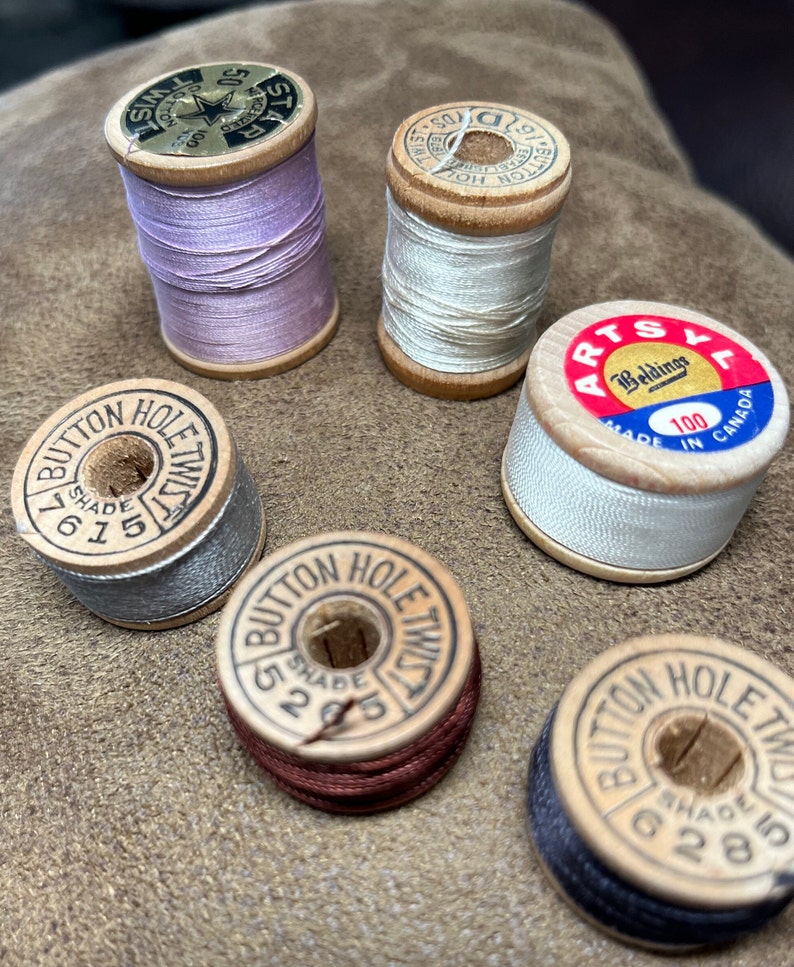 Button Hole Twist Thread - Etsy