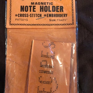 Cross Stitch Magnetic Holder