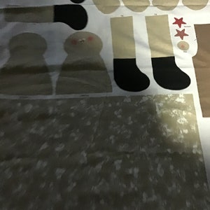 Santa Fabric Panel