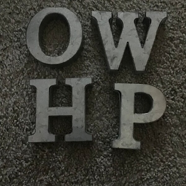 Galvanized Metal Letters