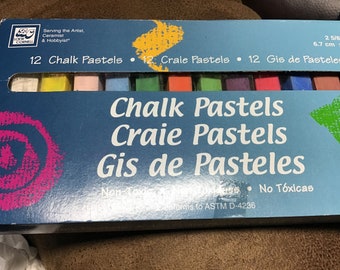 12 Count Chalk Pastels