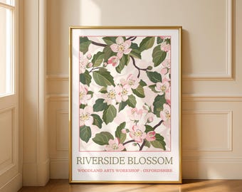 William Morris Floral Art Print: Arts & Crafts Botanical Decor