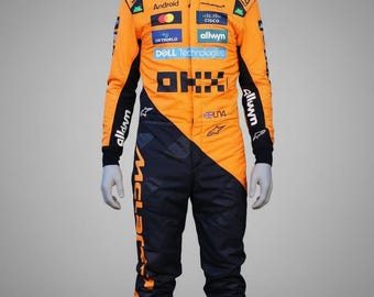 Traje de carreras de Fórmula 1 personalizado: Indumentaria personalizada para karting y automovilismo
