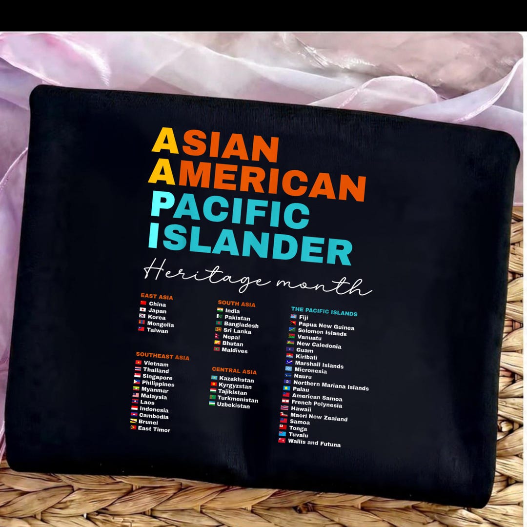 AAPI Heritage Month PNG, Asian American Pacific Islander Educational ...