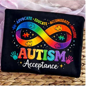 Aceptación del autismo, PNG infinito, Defensa, Educación, Inclusión, Arcoíris de la neurodiversidad, Fondo transparente