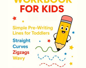 Line Tracing Worksheets for Kids Ages 2–4 | Pencil Control & Fine ...