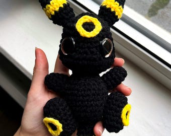 Virkmönster för Night Fox, Amigurumi-mönster, nybörjarvänligt (PDF-nedladdning)
