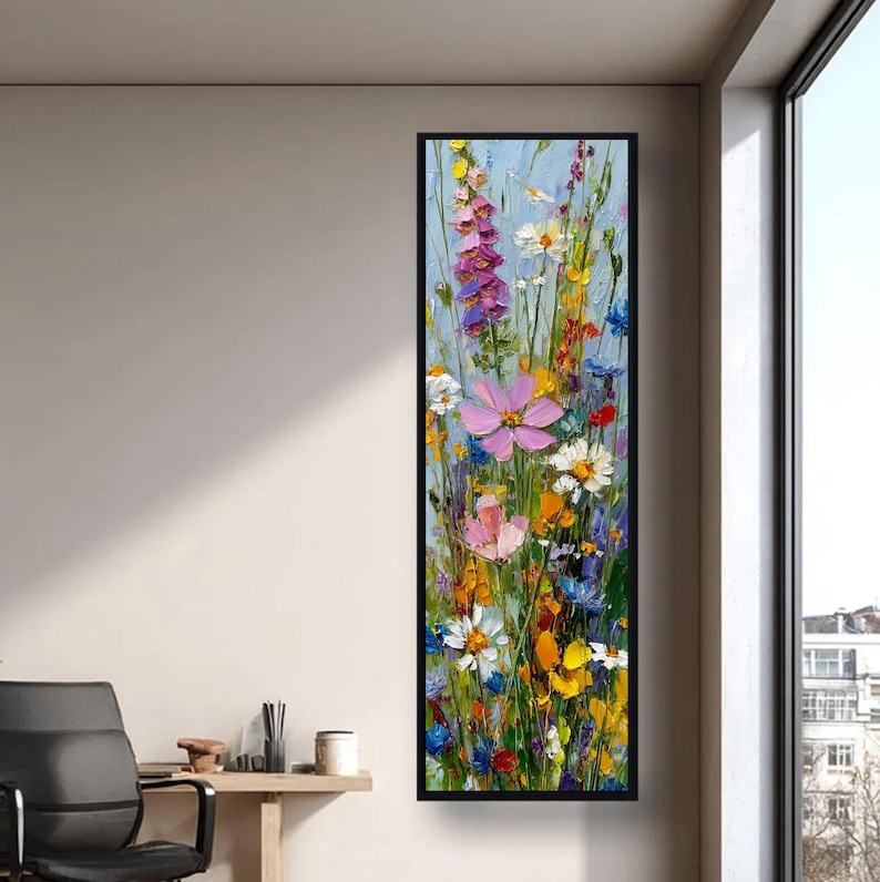 View of A Story Painted in Colors  This stunning artwork beautifully ...