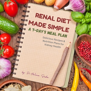 Renal Diet 7-Day Meal Plan | Kidney-Friendly Food Guide (PDF)