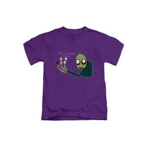 Hello Chaps Salad Meme Fingers Adult T-Shirt - Novelty Tops