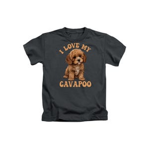 I Love My Cavapoo Adult T-Shirt - Novelty Top