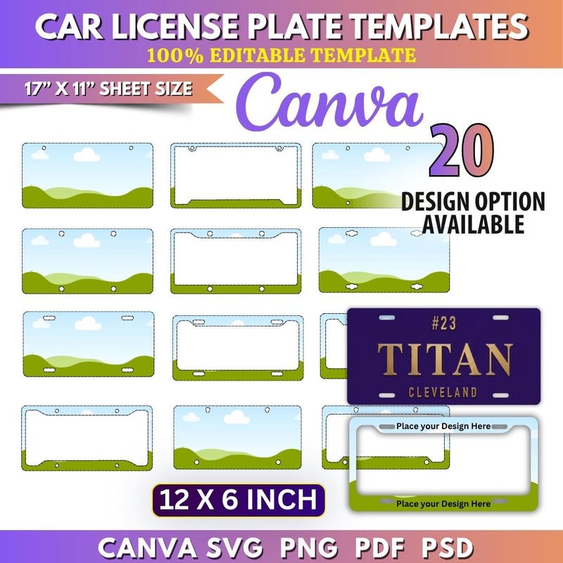 Editable Vanity Template - Etsy