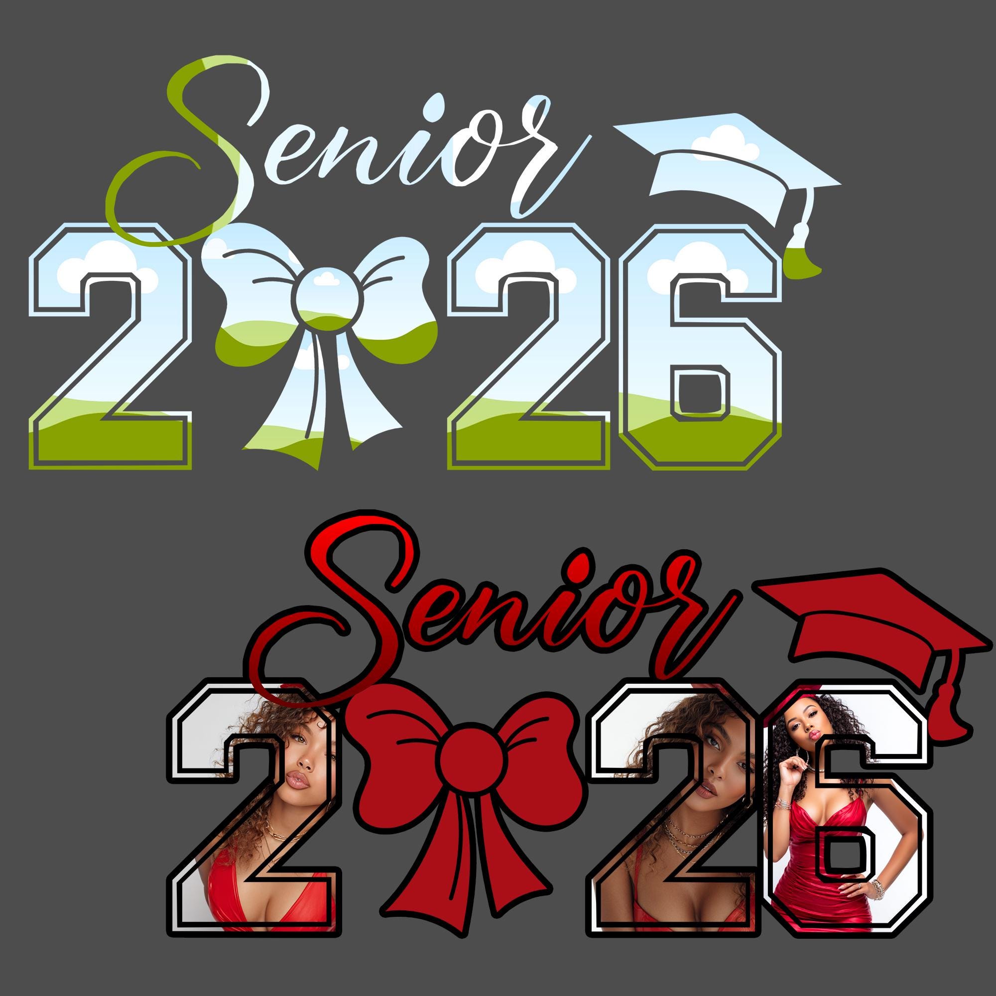 Editable Senior 2026 Template | Senior Class of 2026 Canva Frames ...