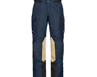 BMW Motorrad GS Rallye GTX Adventure Motorcycle Pants Blue/Beige – Waterproof Mesh Riding Trousers