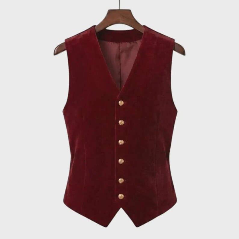 Halco Santa Suits Men's Luxury Santa Suit, Red Velvet Christmas Costume, Fur Trim Santa ...