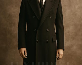 1920s Wool Overcoat | Double Breasted, Vintage Gentleman Style