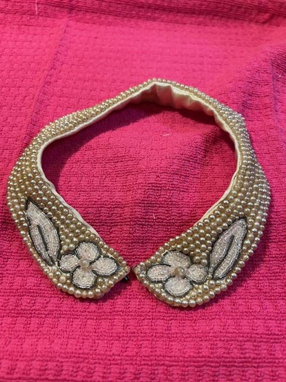 2 Vintage Beaded Collars/ Chokers