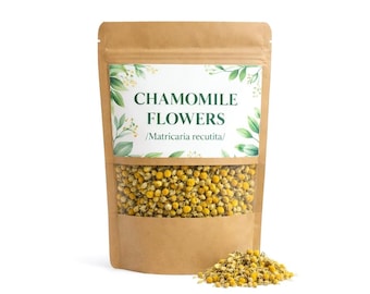 Kamilleblüten / Matriarca Recutita / Kamillentee / Getrocknete Kamilleblüten / Bio-Kräutertee / Chamomillae