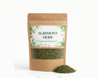 Agrimony Herb / Agrimonia Eupatoria / Organic Dried Agrimony Herb / Agrimony Tea / Agrimonia Herba