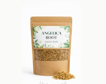 Angelica Root / Angelica Radix / Angelica Archangelica / Organic Dried Herbs