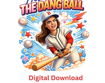 Baseball Mom PNG | Sarcastic Game Day Sublimation Design (Digital Download)