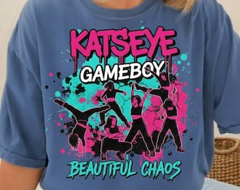 Katseye Gameboy Chaos PNG, Kpop Girls Graphic (Digital Download)