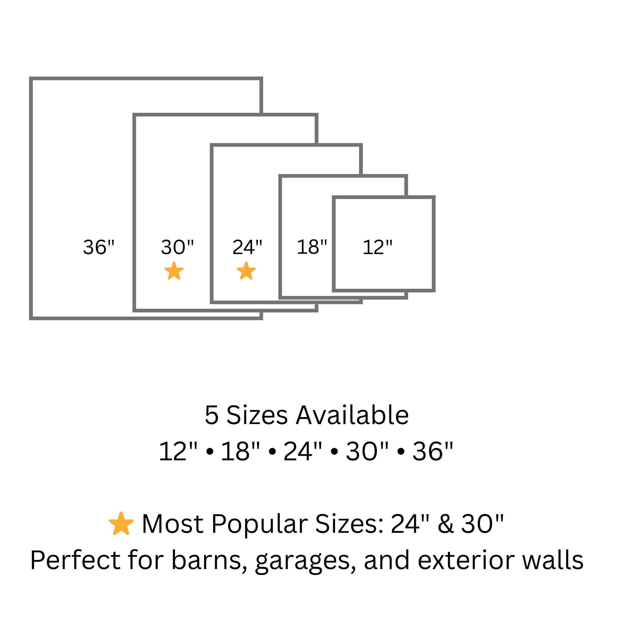 Barn Quilt Pattern Kit, Full Size Printed Pattern, Graphite Paper ...
