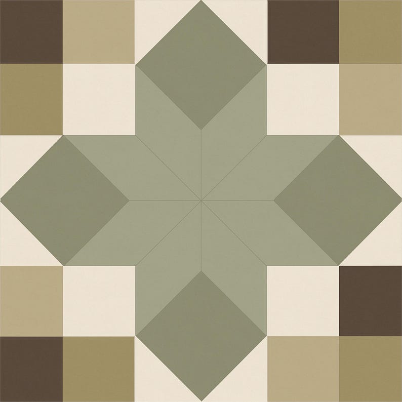 Barn Quilt Pattern Kit, Full Size Printed Pattern, Graphite Paper ...
