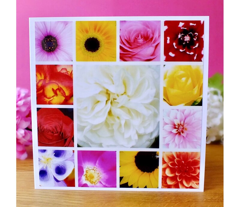 ideal for Birthdays Thank You Cards... Note Cards Set Pack of 3 Floral Blank Greeting Cards \u2013 Original and Handmade Flower Photography