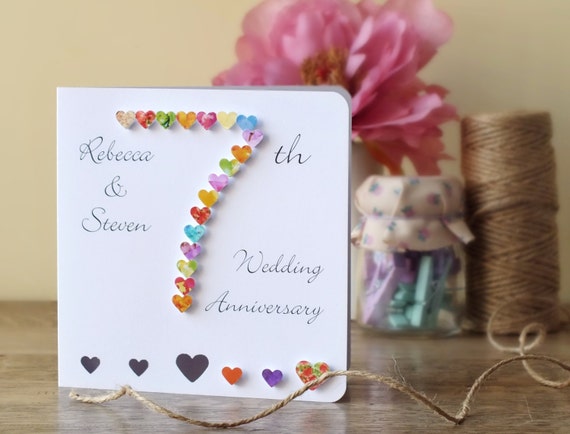 7 wedding anniversary images