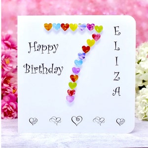 7e anniversaire de mariage personnalisé pour fille, fils, arrière-petite-fille, petit-fils, nièce, neveu