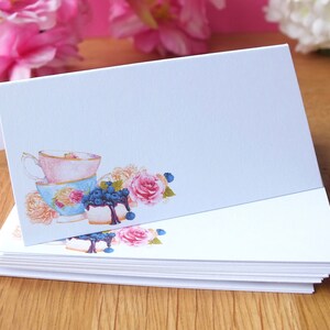 Afternoon Tea Place Cards - Vintage Wedding / Dinner Party Guest Table ...