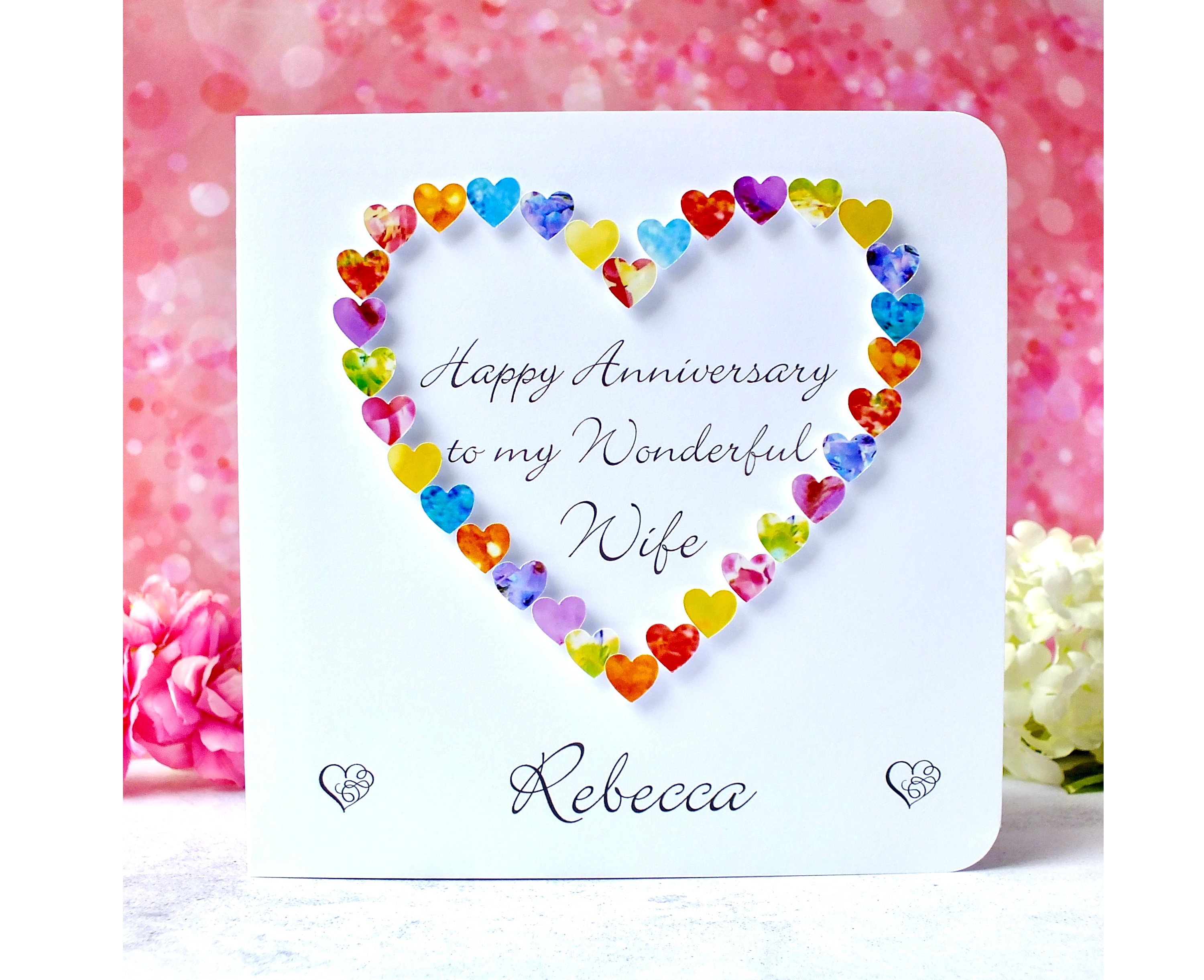 Happy Wedding Anniversary Cards To My Wife