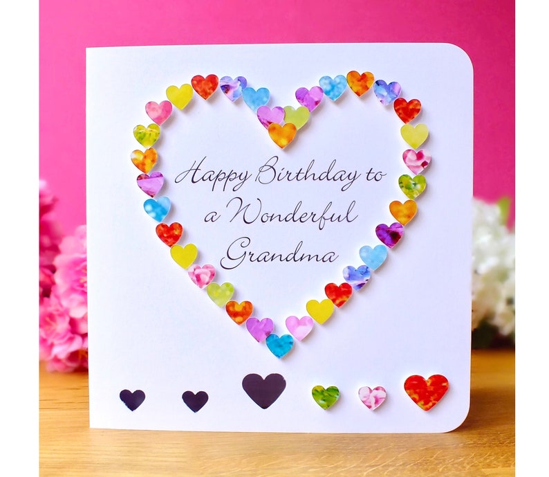 Personalised Handmade Carte D Anniversaire Maman Fille 40 50 60 Boite Cadeau Ou Enveloppe Fetes Occasions Speciales Maison