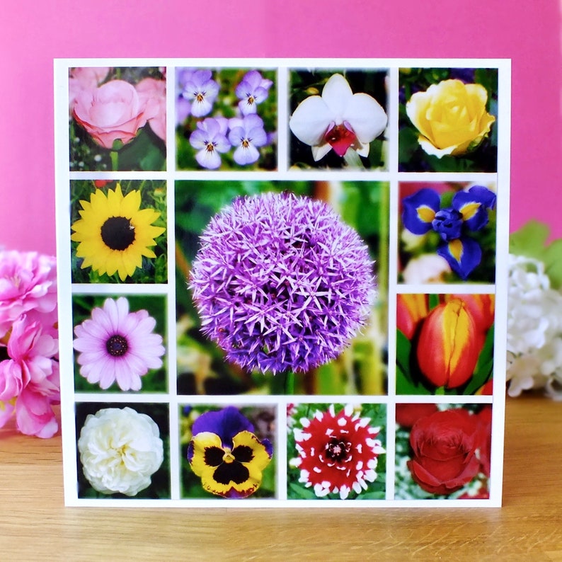 ideal for Birthdays Thank You Cards... Note Cards Set Pack of 3 Floral Blank Greeting Cards \u2013 Original and Handmade Flower Photography