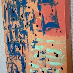 Original Abstract Acrylic Art titled F0423 image 3