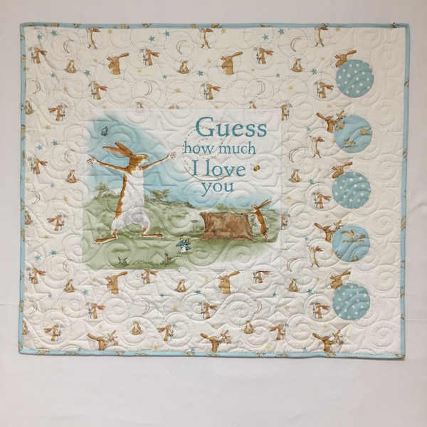 Baby Quilts Guess How Much I Love You Etsy